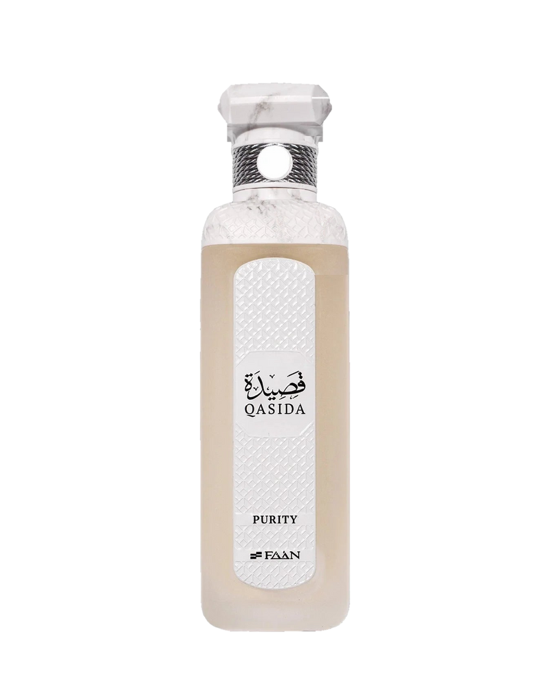 FAAN Qasida Purity Eau de Parfum 200 ml bottle